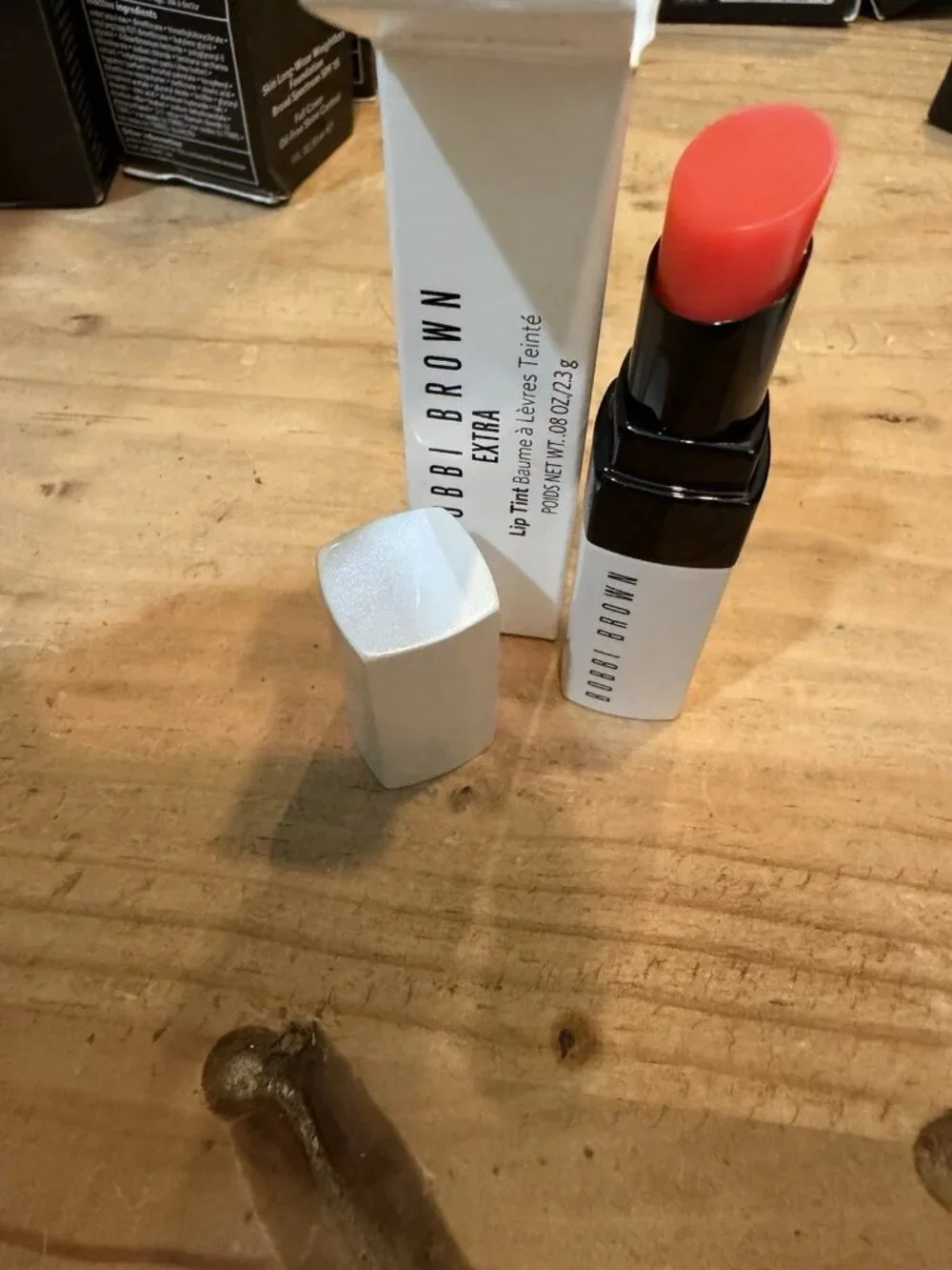 BOBBI BROWN Extra Lip Tint ~Bare Punch 339~ 0.08oz/2.3g New W/ Box